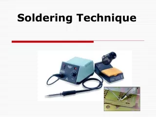 Soldering Technique