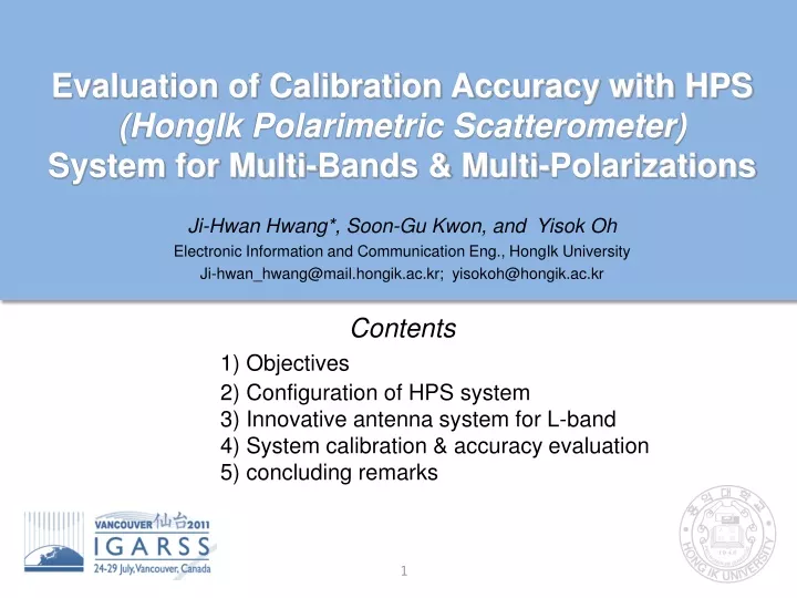 evaluation of calibration accuracy with