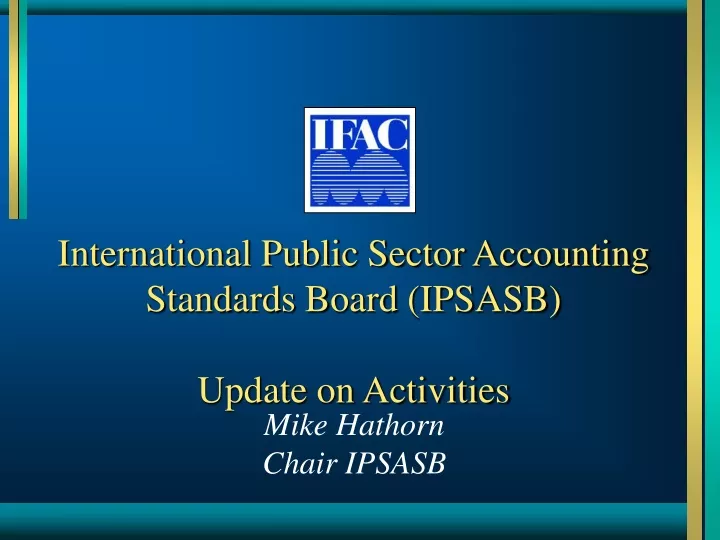 international public sector accounting standards