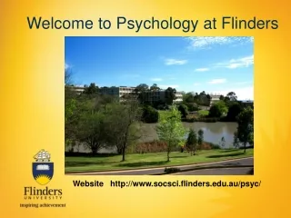 Website   socsci.flinders.au/psyc/