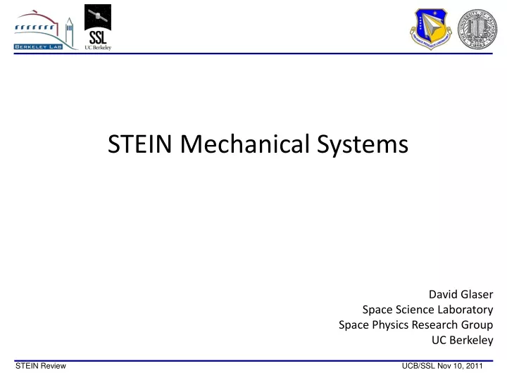 stein mechanical systems