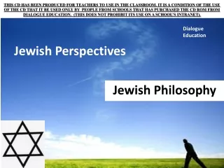 Jewish Perspectives