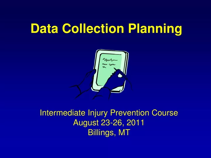 intermediate injury prevention course august 23 26 2011 billings mt