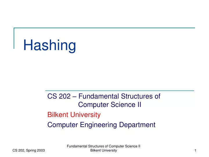 hashing