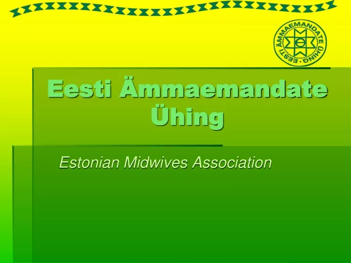 eesti mmaemandate hing