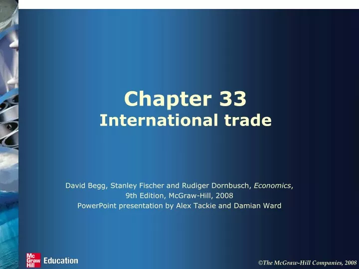 chapter 33 international trade