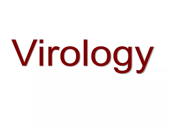 virology