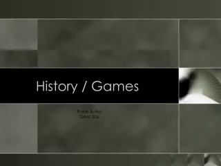 History / Games