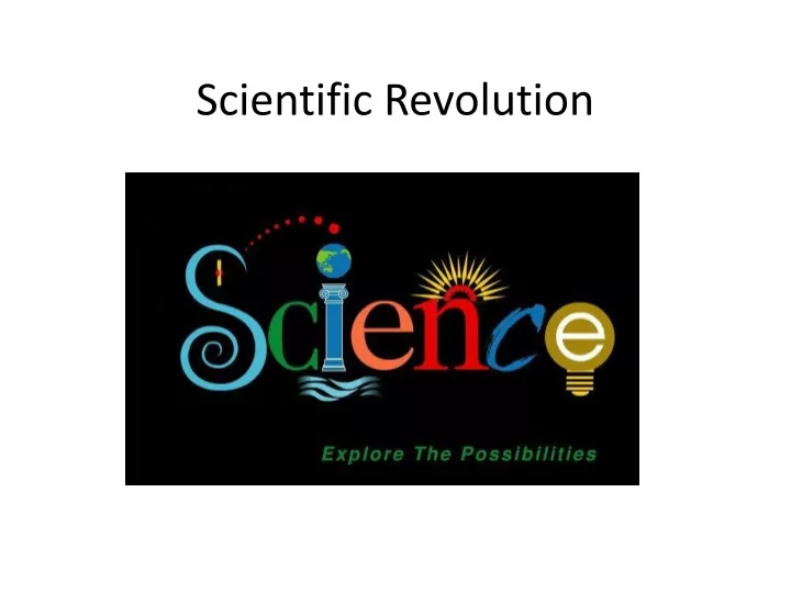 scientific revolution