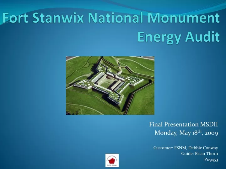 fort stanwix national monument energy audit
