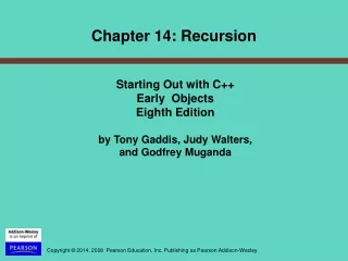 Starting Out with C++  Early  Objects  Eighth Edition