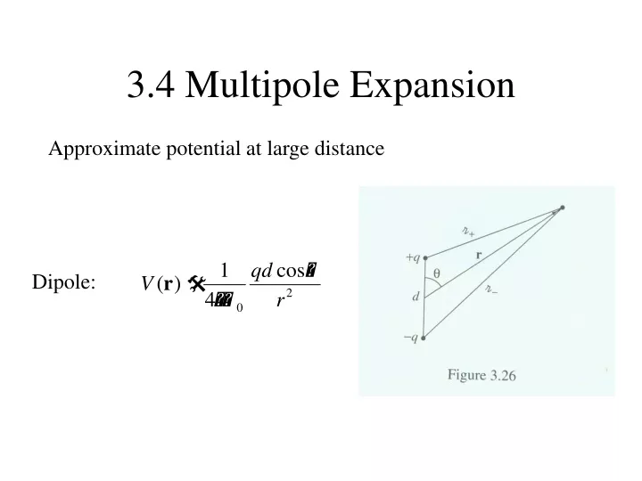 3 4 multipole expansion