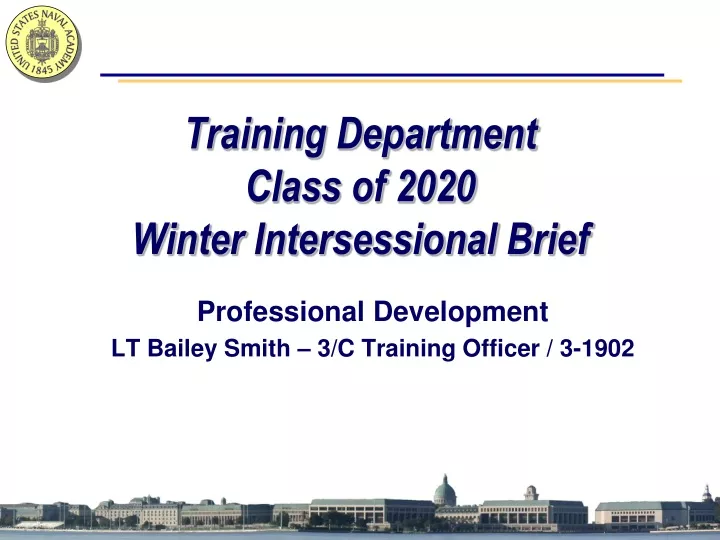 professional development lt bailey smith 3 c training officer 3 1902
