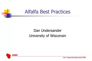 Alfalfa Best Practices