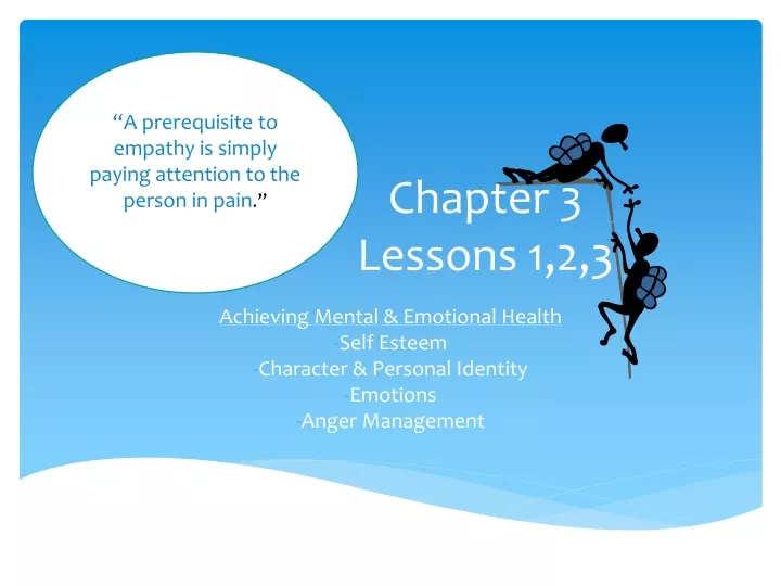 chapter 3 lessons 1 2 3