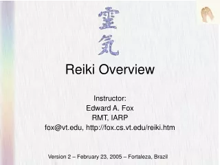 Reiki Overview