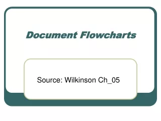 Document Flowcharts