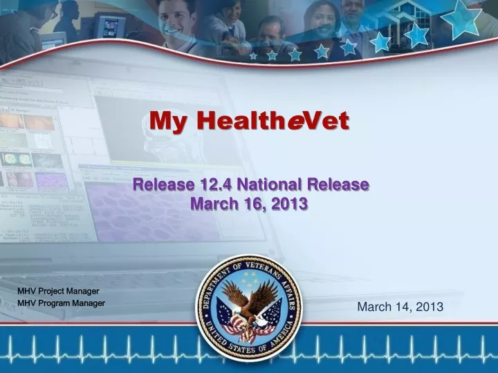 my health e vet release 12 4 national release march 16 2013