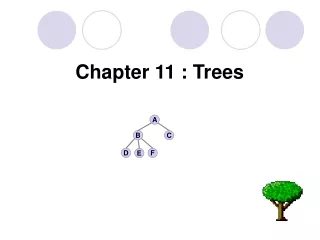 Chapter 11 : Trees