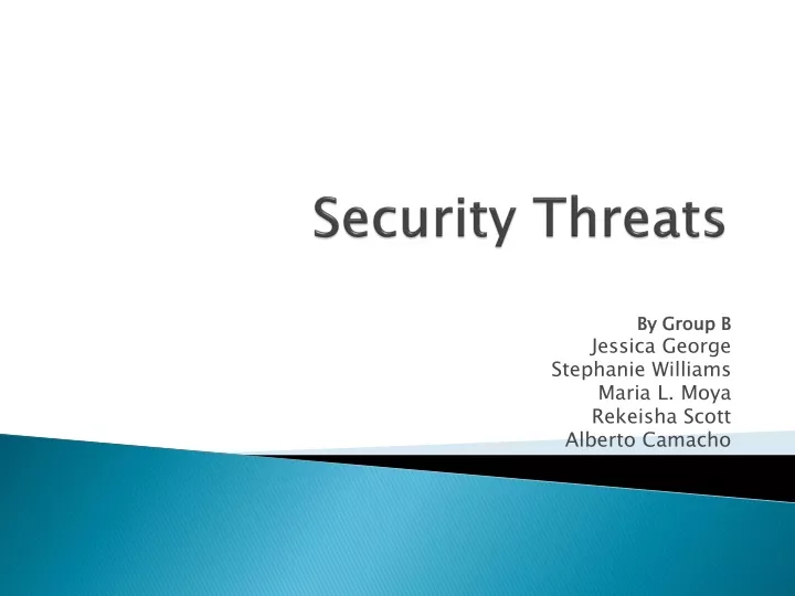 security threats
