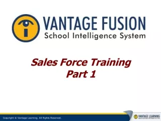 Sales Force Training Part 1