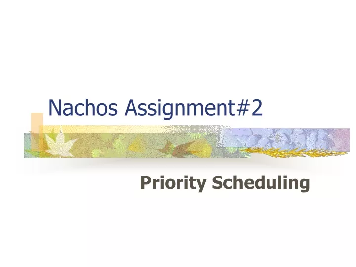 nachos assignment 2