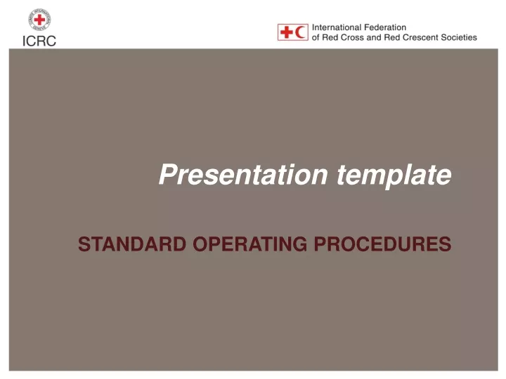 presentation template