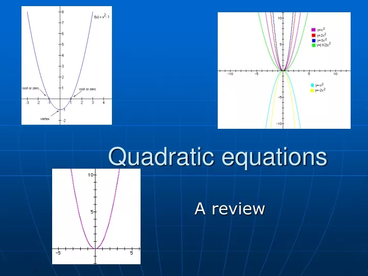 quadratic equations