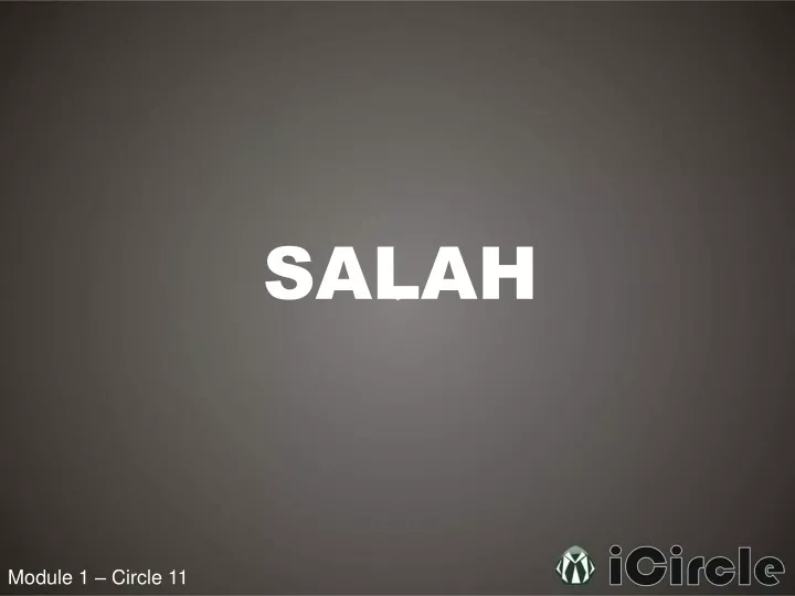 salah