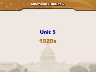 American Studies 2