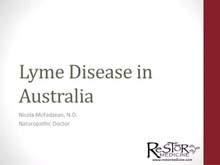 Lyme Disease in Australia