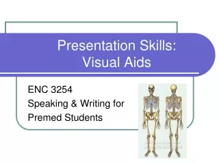 Presentation Skills: Visual Aids