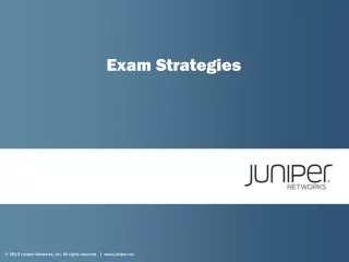 Exam Strategies