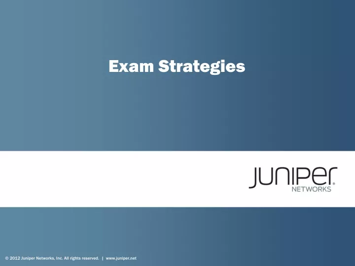 exam strategies