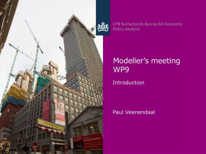 modeller s meeting wp9