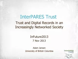 InterPARES Trust