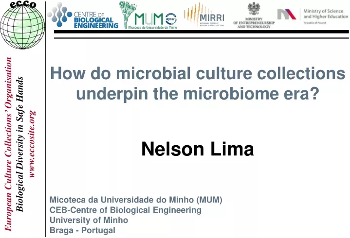 how do microbial culture collections underpin