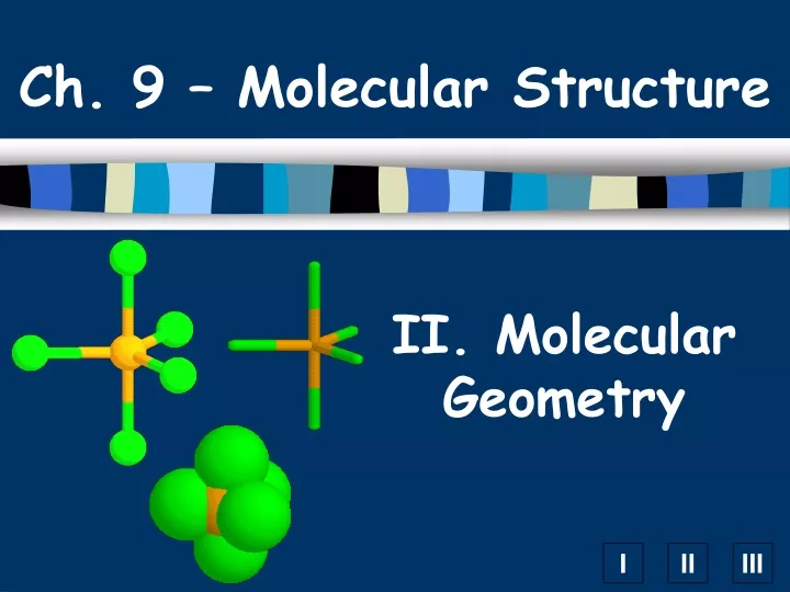 ch 9 molecular structure