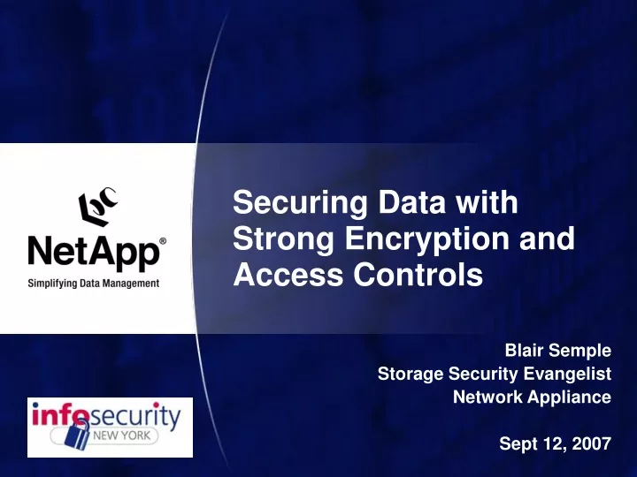 securing data with strong encryption and access controls