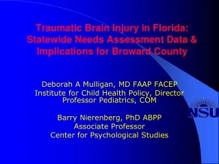 Deborah A Mulligan, MD FAAP FACEP