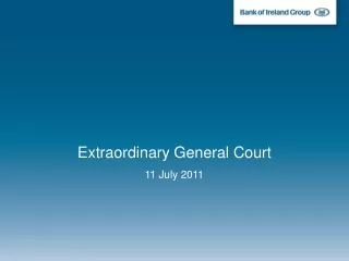 Extraordinary General Court