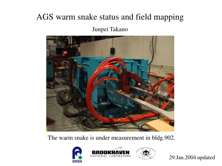 ags warm snake status and field mapping