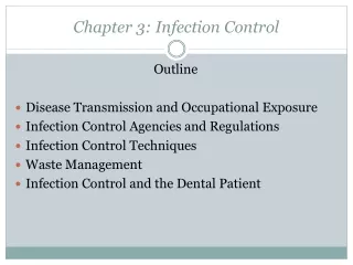 Chapter 3: Infection Control