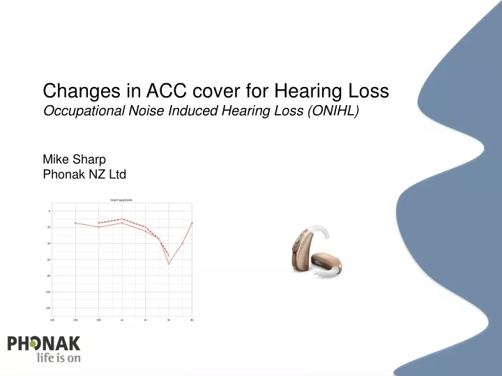 changes in acc cover for hearing loss occupational noise induced hearing loss onihl