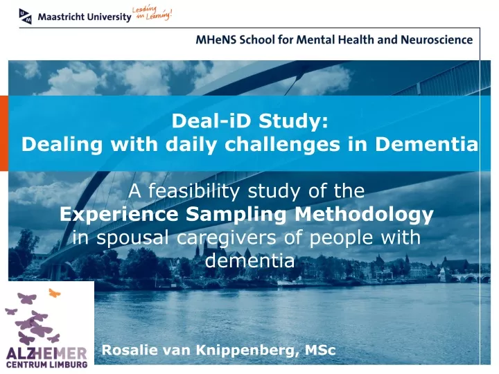deal id study dealing with daily challenges