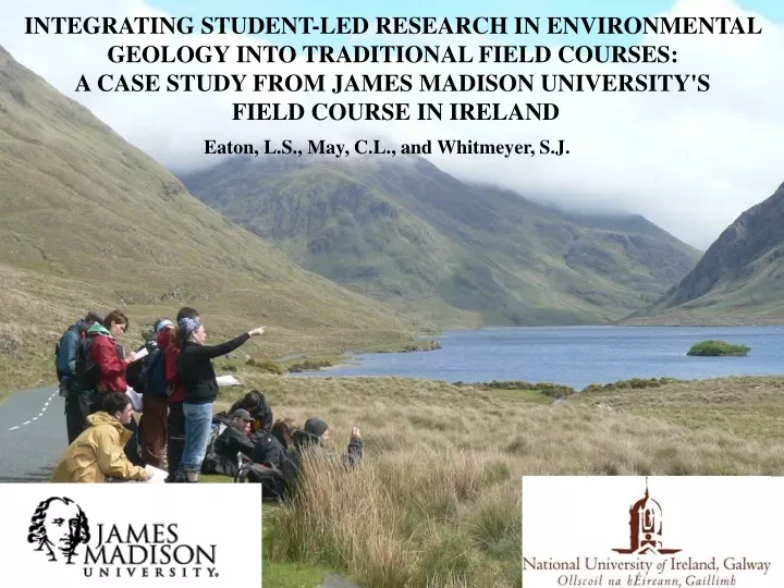 integrating student led research in environmental