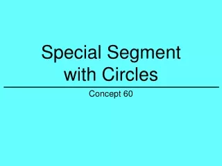 Special Segment with Circles
