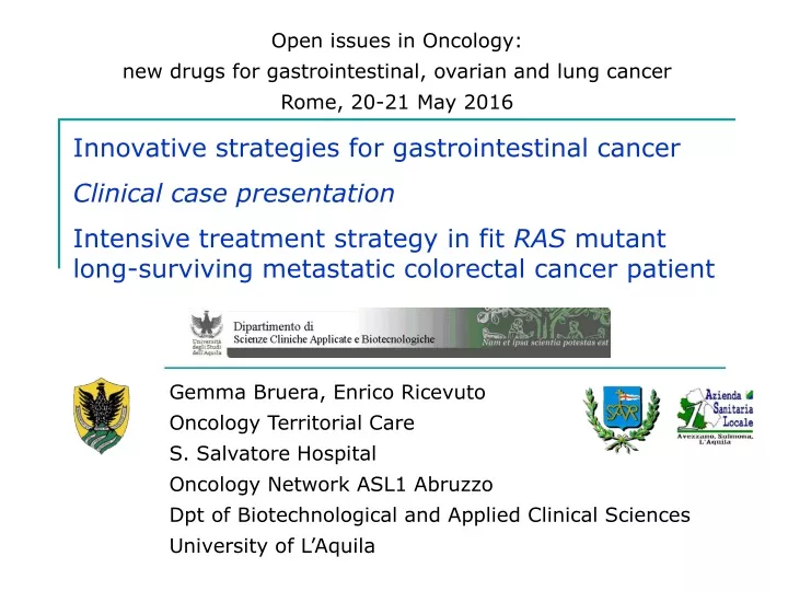 open issues in oncology new drugs