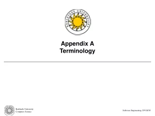 Appendix A Terminology