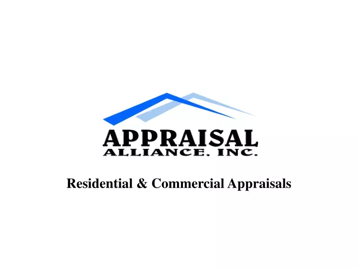residential commercial appraisals